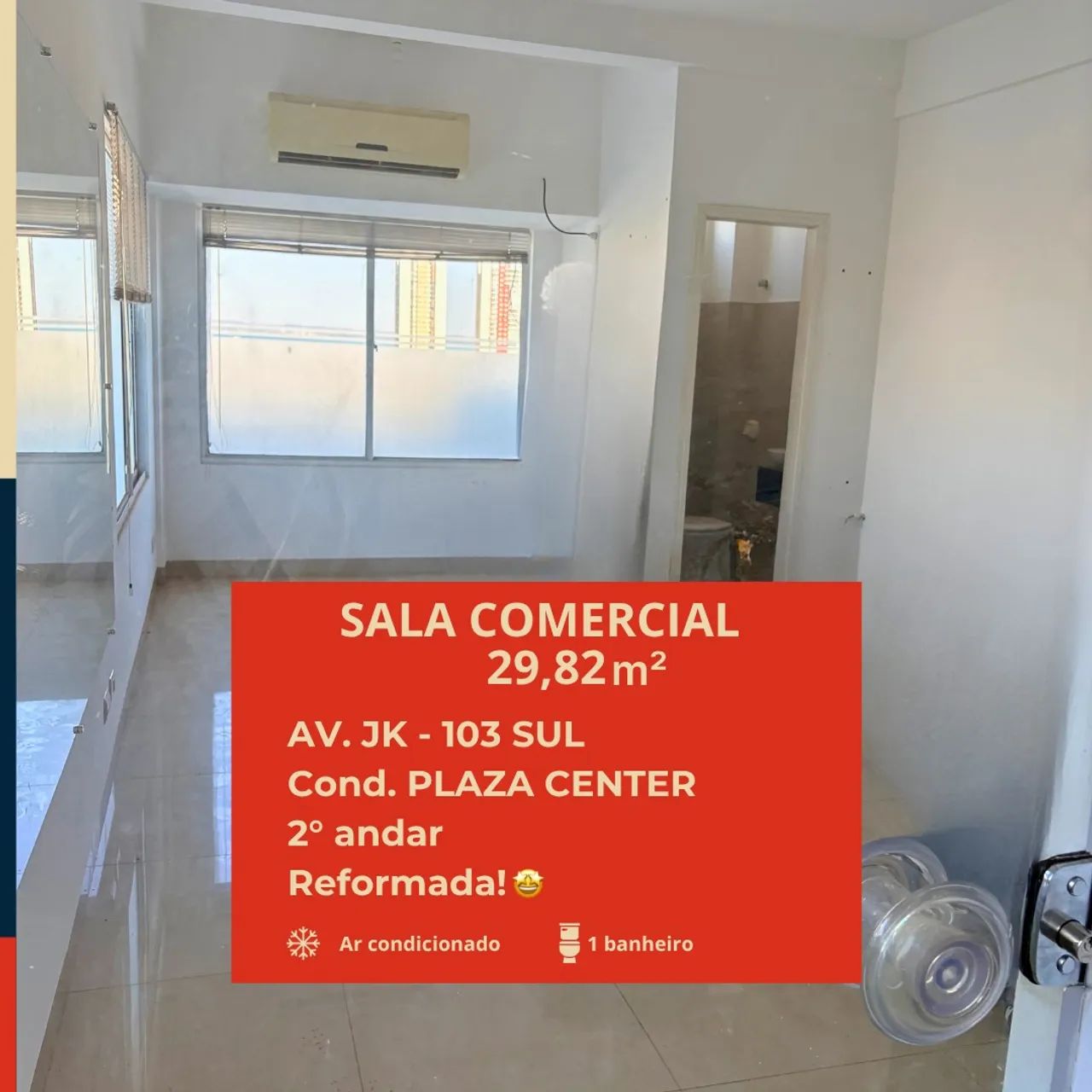 Sala comercial na JK - Foto 3