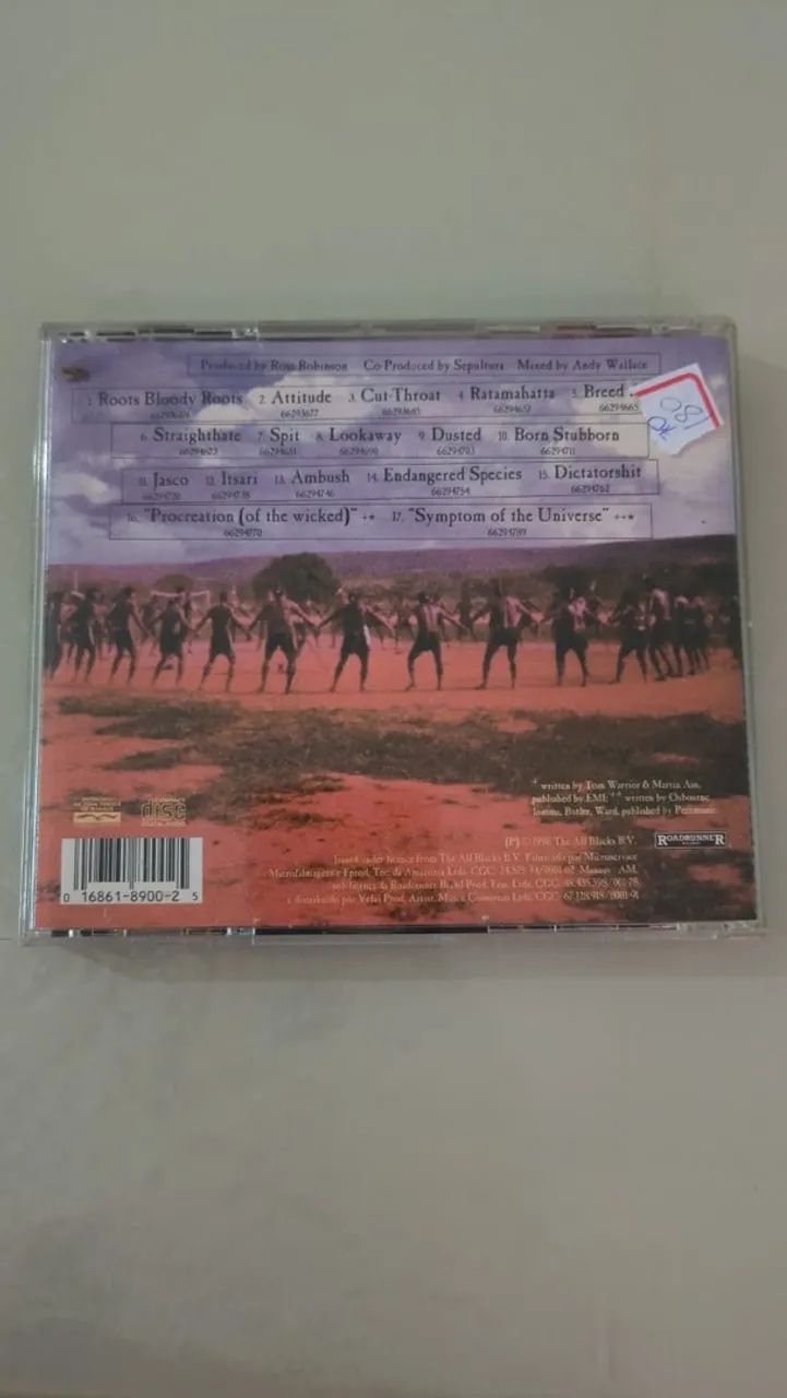 CD Sepultura Roots  - Foto 2