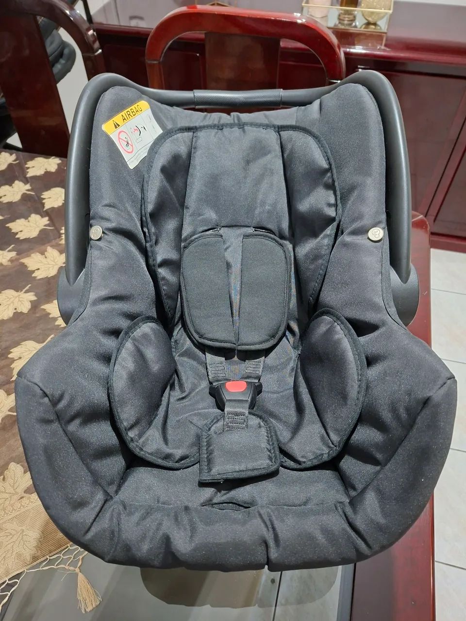 Carrinho de bebê Cross Trail, bebê conforto e base veicular Galzerano - Foto 2