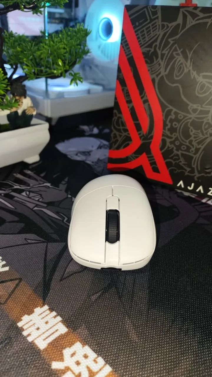 Mouse Ajazz AJ179 Pro com Dock de Carregamento - 8K - Paw 3395 - 26000 dpi - Entregamos - Foto 4