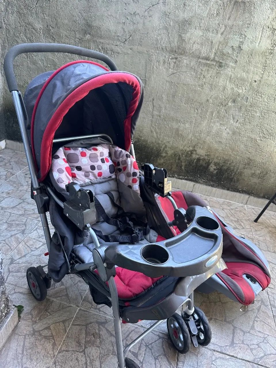 Carrinho de bebê + bebê conforto cosco - Foto 2