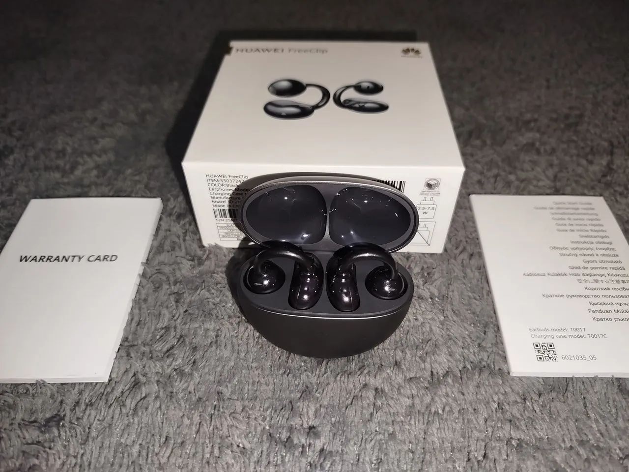Huawei FreeClip Original | Novo | 1 Ano de Garantia - Fones de