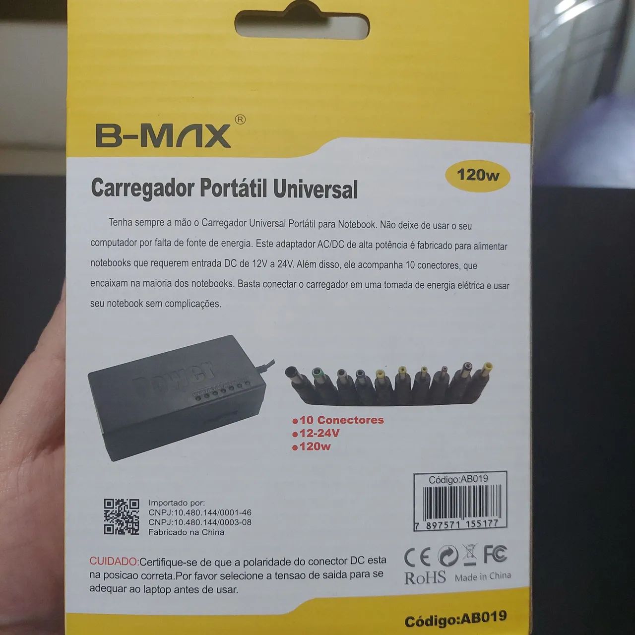 Carregador Universal Portátil  - Foto 2