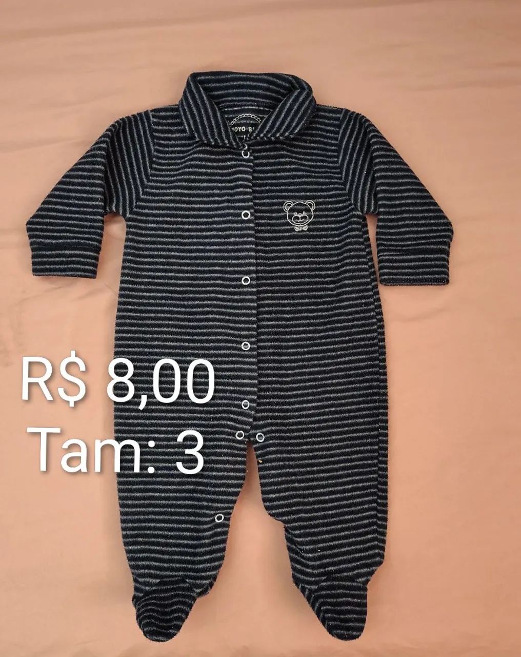 Macacão de Bebê Menino - Foto 4