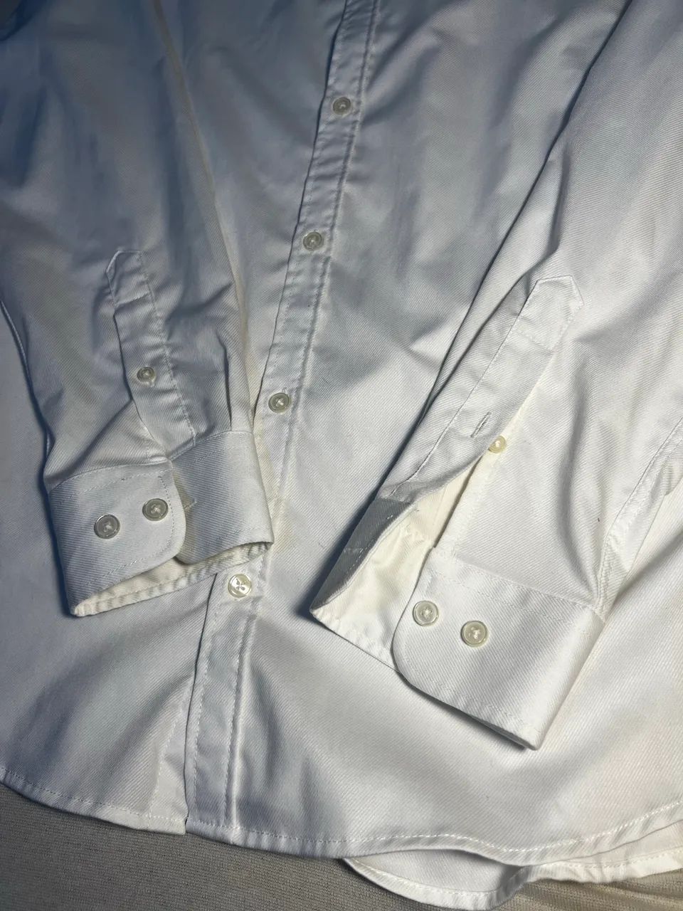 camisa social branca  - Foto 3