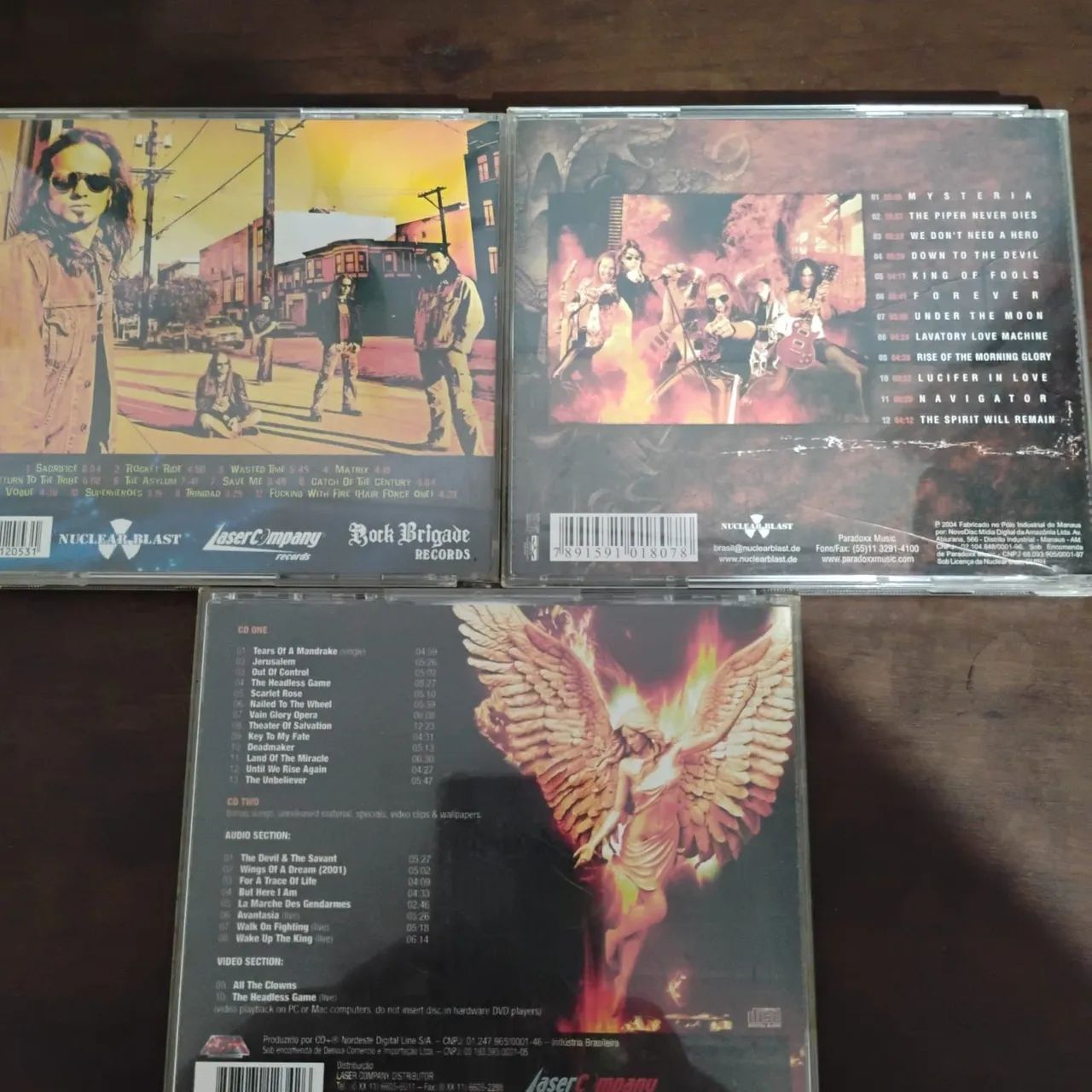 Kit de CDs e DVD da banda Edguy - Foto 3