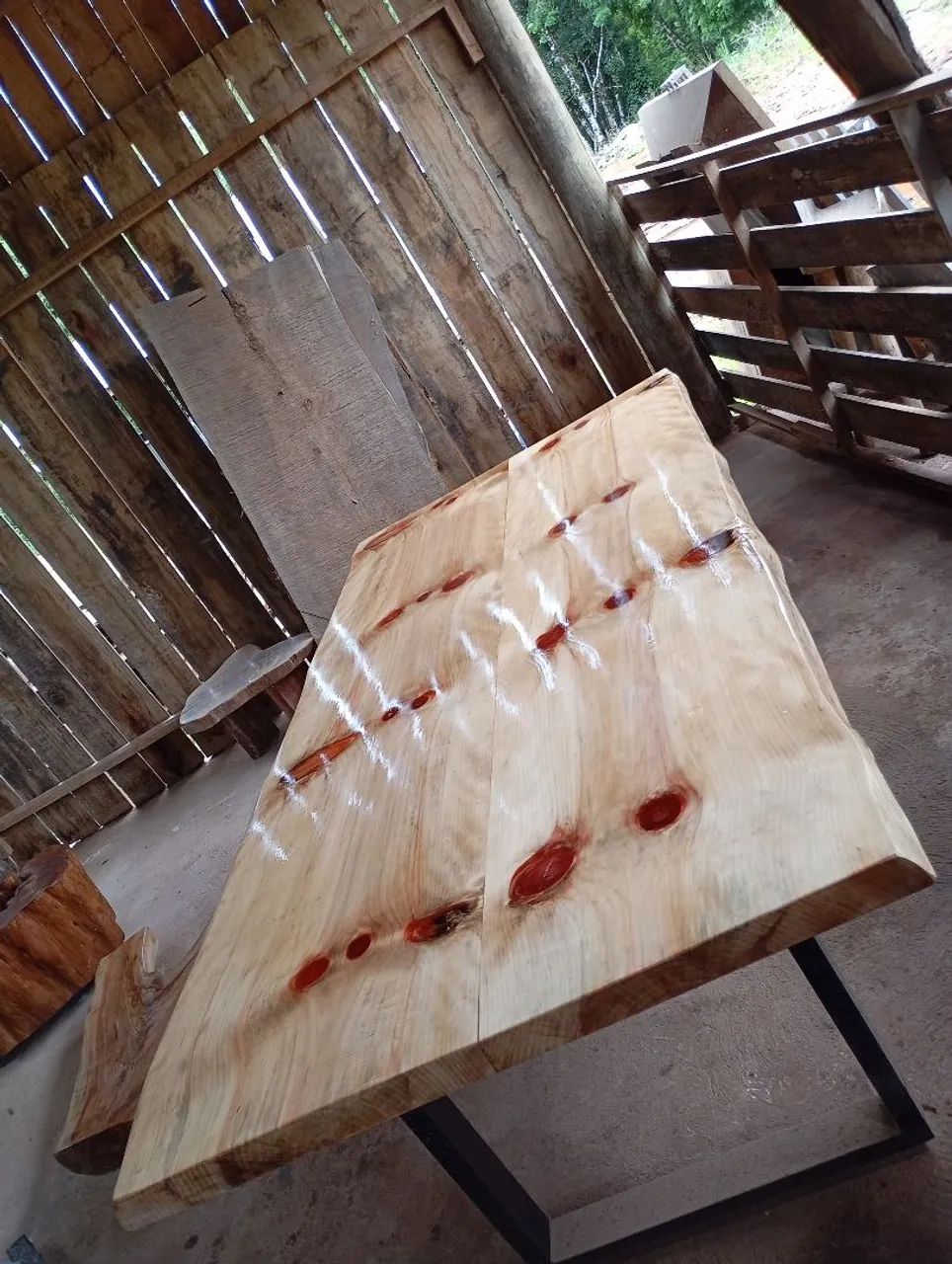 Mesa de pinheiro  - Foto 2