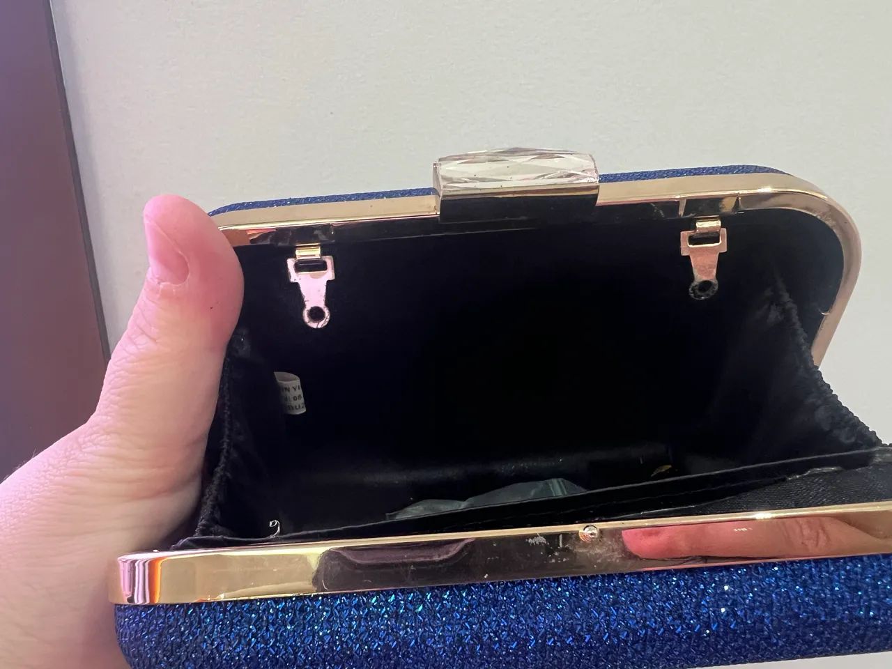 Vendo bolsa de festa azul