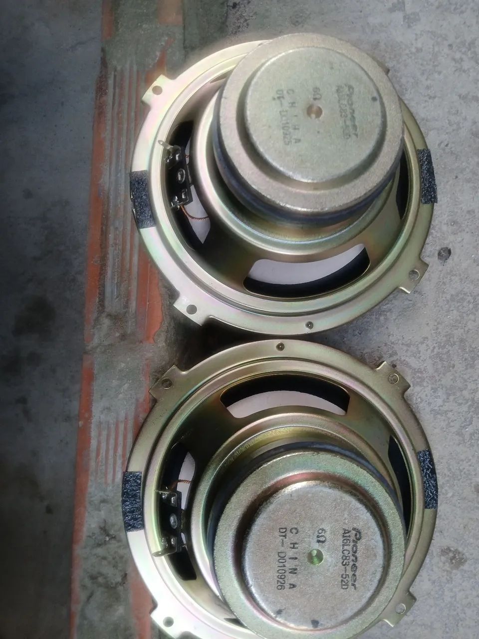 Dois alto falantes pioneer 6 polegadas 6 ohmes 80 rms cada - Foto 4