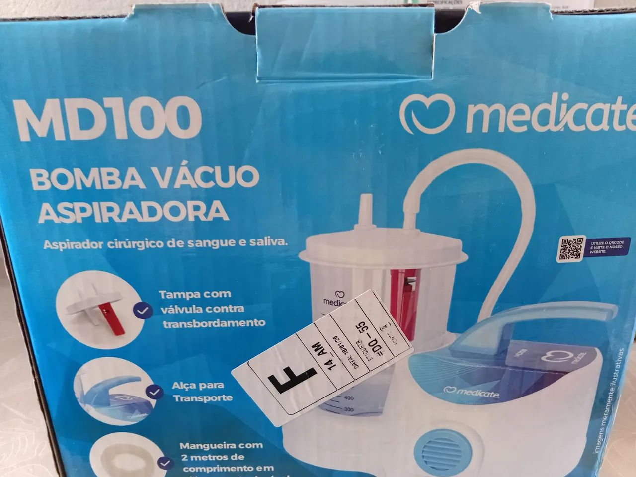 Bomba Aspiradora Md100 Medicate - Foto 4
