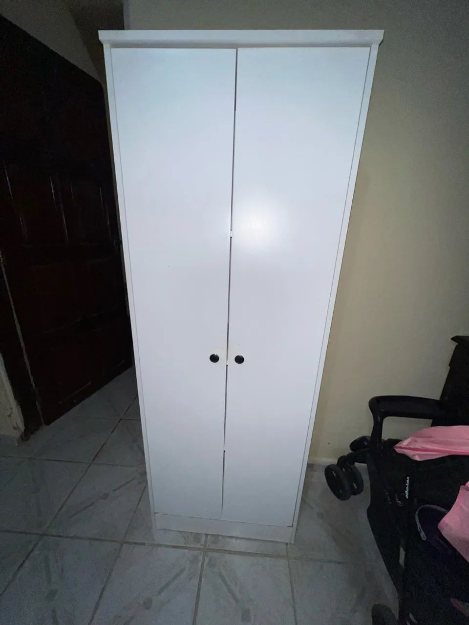 Armário multiuso duas portas branco  - Foto 4
