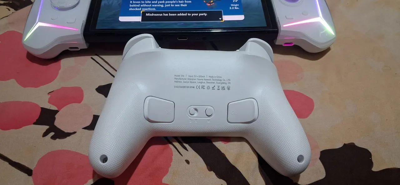 Controle easysmx s10(com TMR e botões mecânicos)para switch 2 e switch 1, pc, android - Foto 5