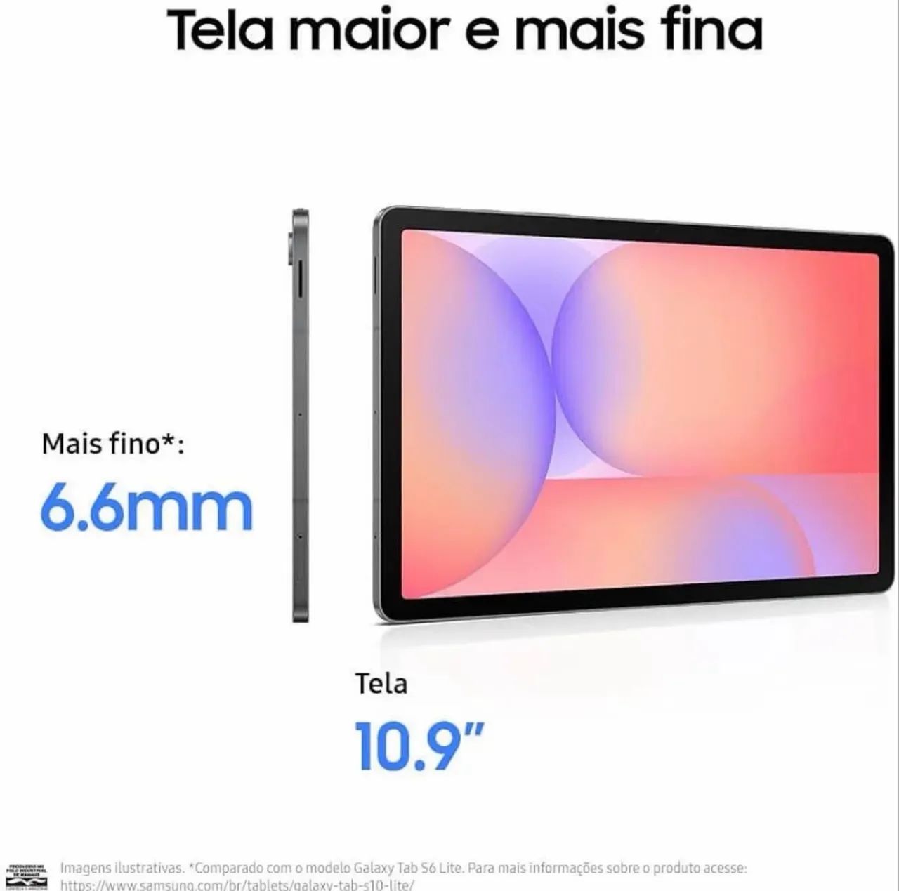Tab S10 Lite 5G! Novo na caixa. - Foto 3