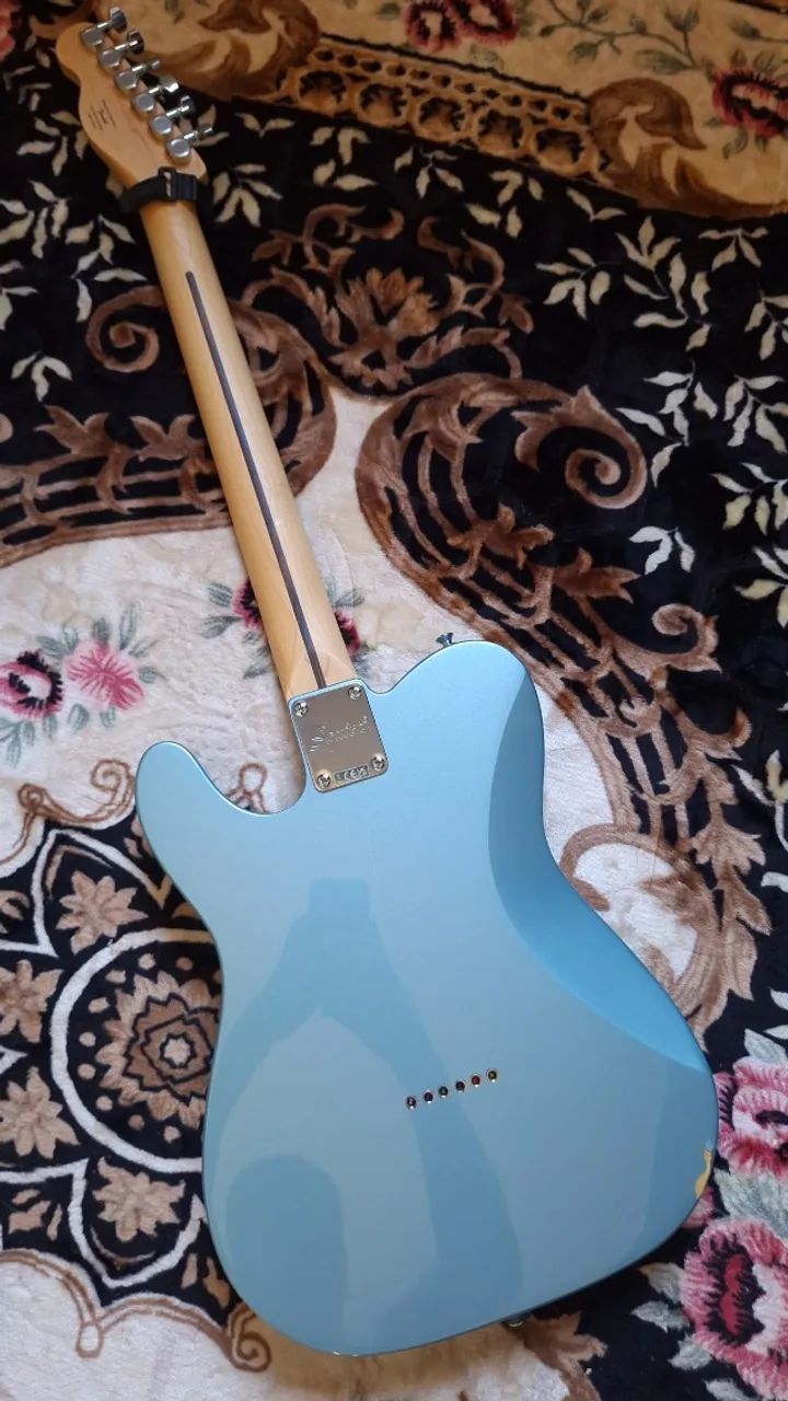 Squier Telecaster Affinity Series - Limited Edition - Ice Blue Metallic - Foto 3