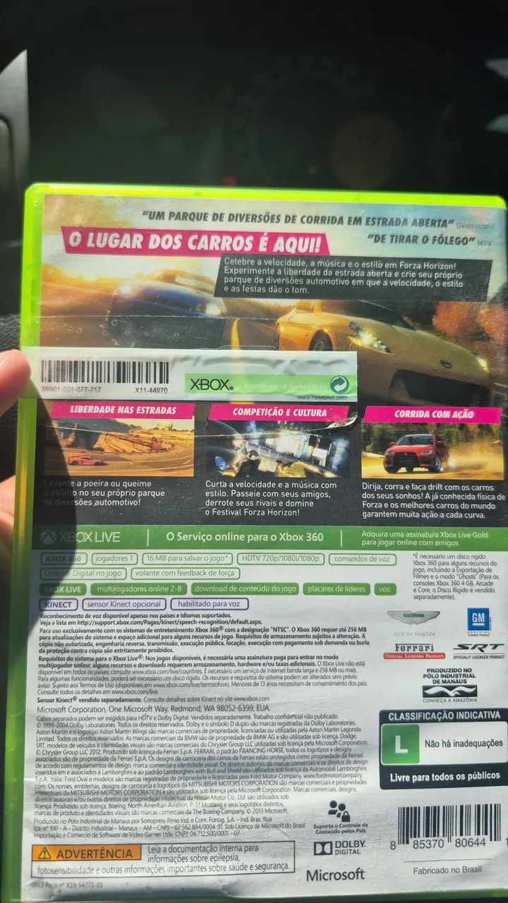 Forza Horizon 1 Xbox 360 - Foto 2