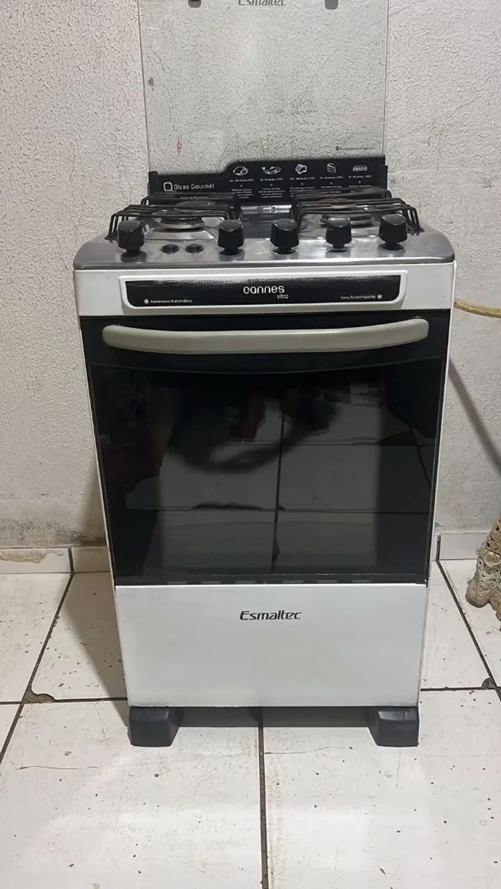 Fogão esmaltec entrego 