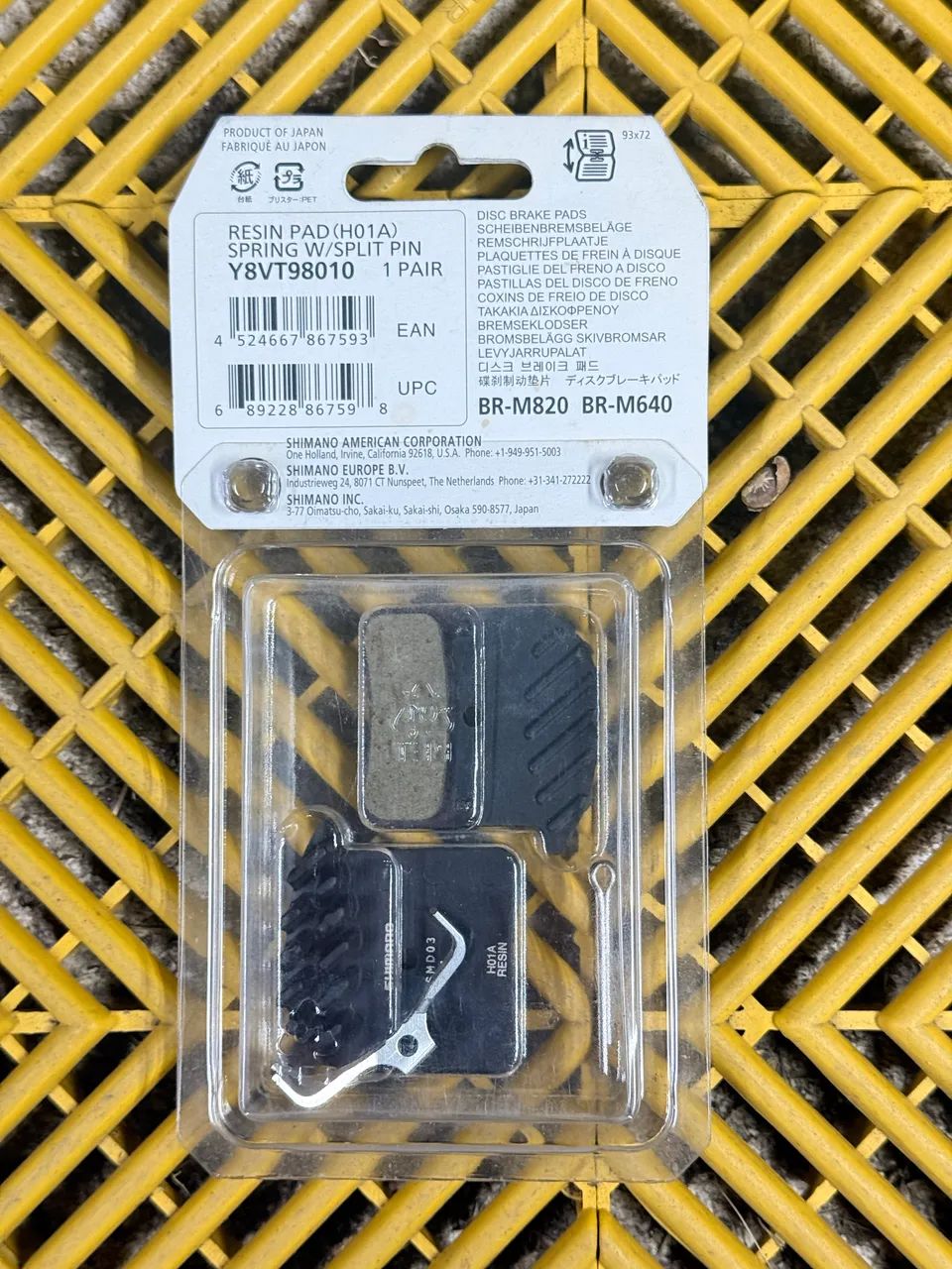 Pastilha Shimano Ice Tech Saint Zee H01A - Foto 2