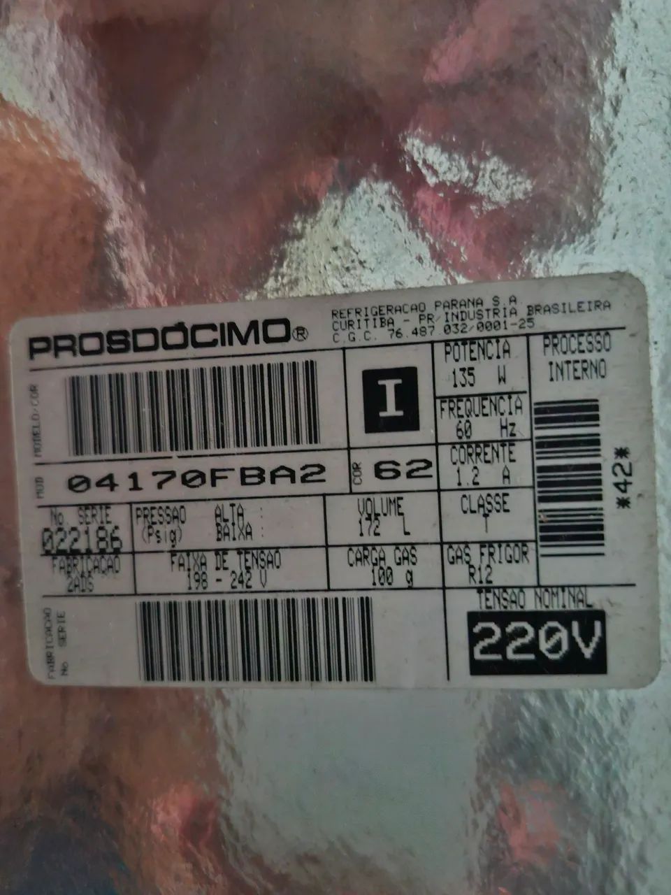 Freezer vertical 172litros 220V  - Foto 5
