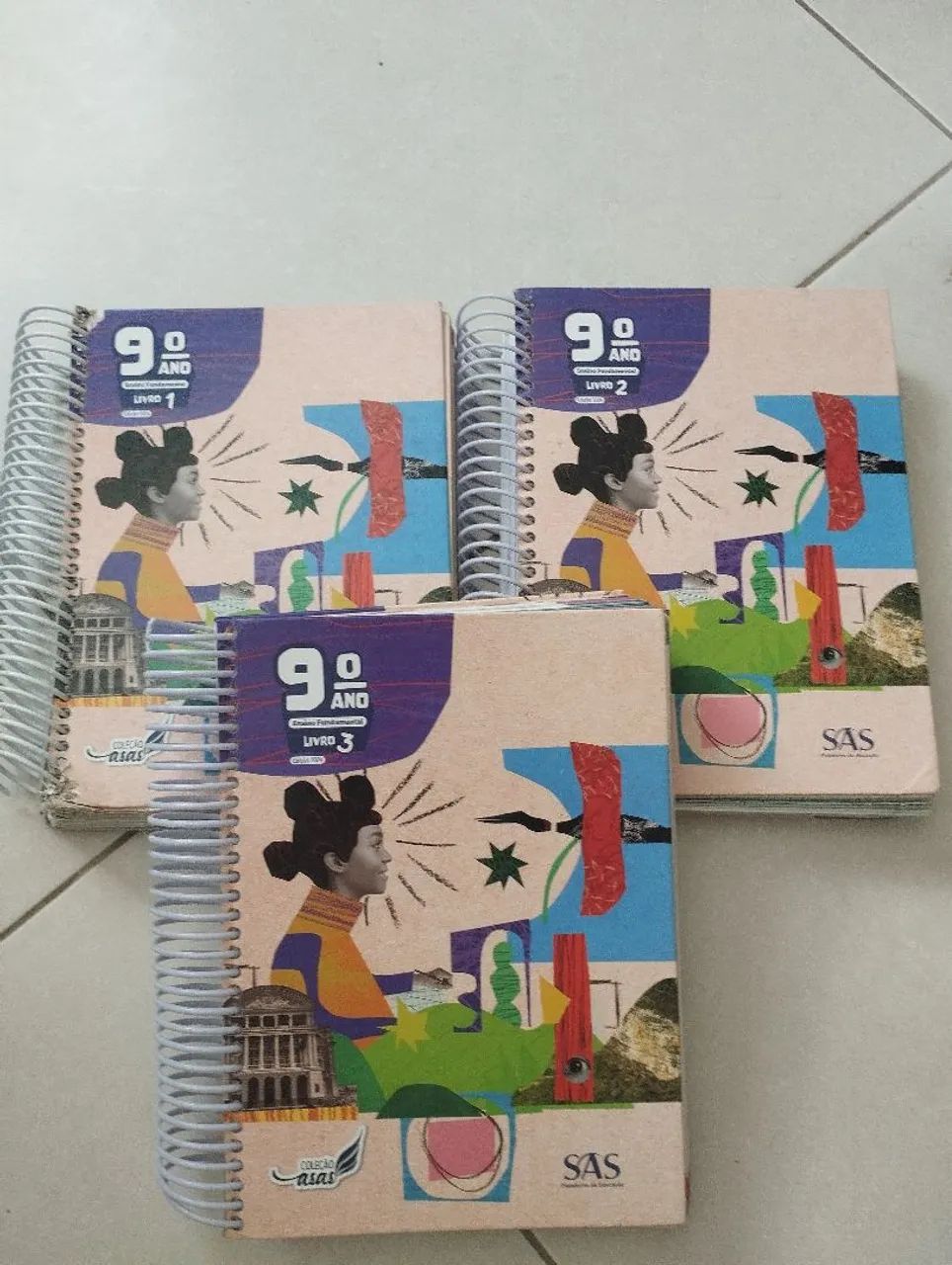 Kit completo módulo Ari de Sá SAS 9°ano edição 2024  - Foto 2