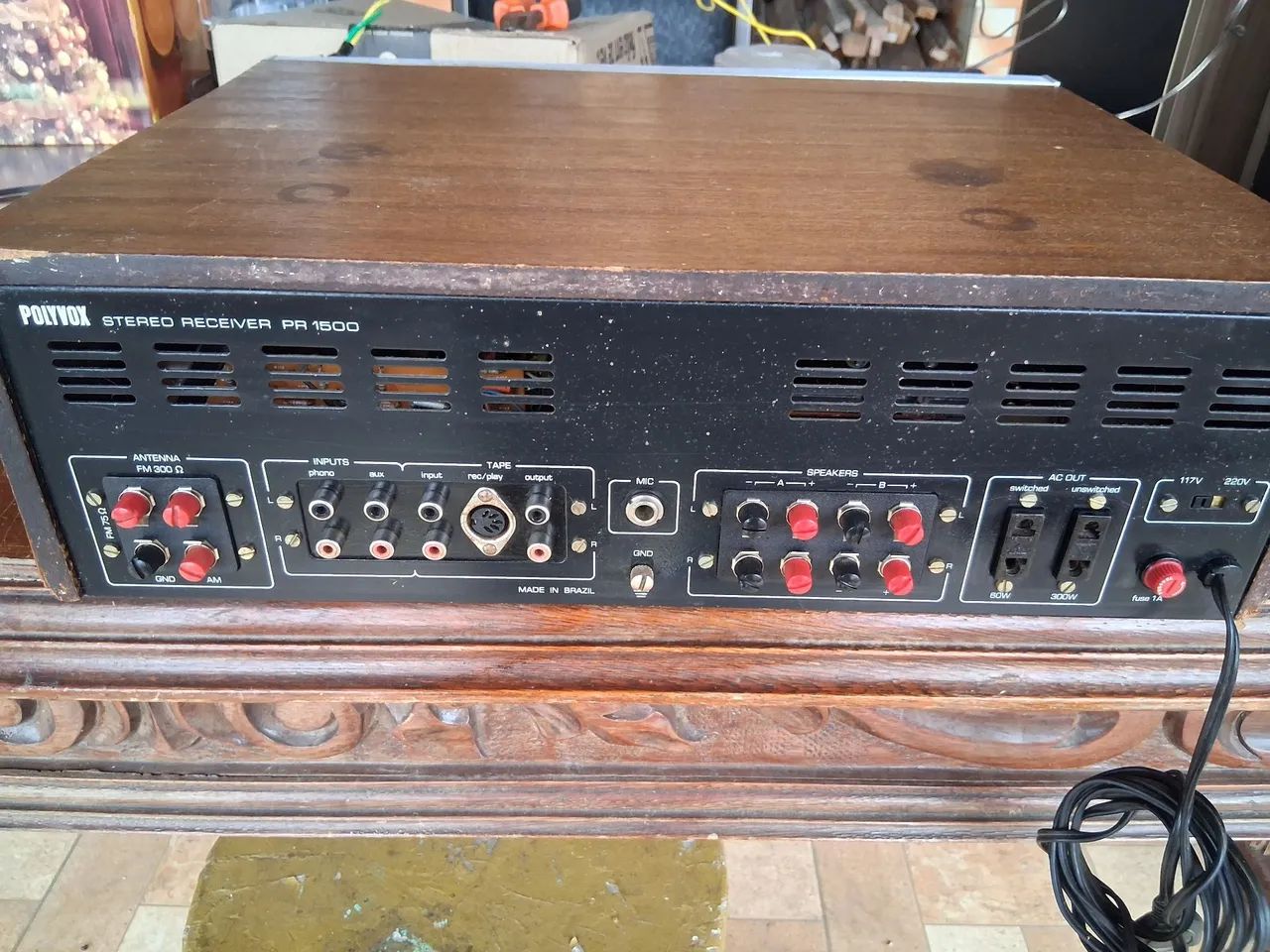 Receiver polivox PR 1500 funcionando perfeitamente  - Foto 3