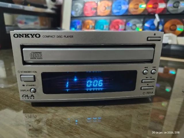 CD PLAYER ONKYO C-701A - Aparelhos de Som - Vila Vera, São Paulo