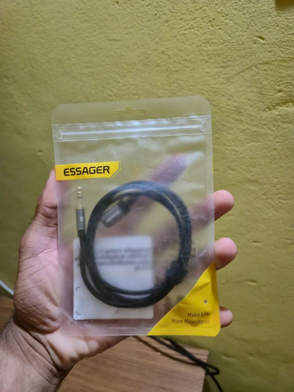 Cabo P2 para USB C - Foto 2