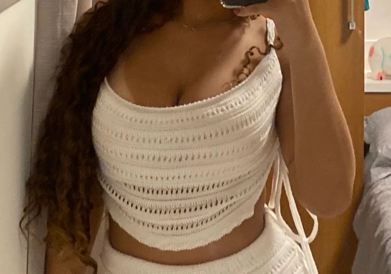 Top/Cropped Branco NANAKARANA - Foto 2