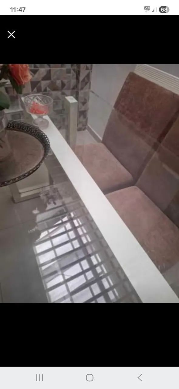 Mesa Vidro 4 lugares - Foto 5