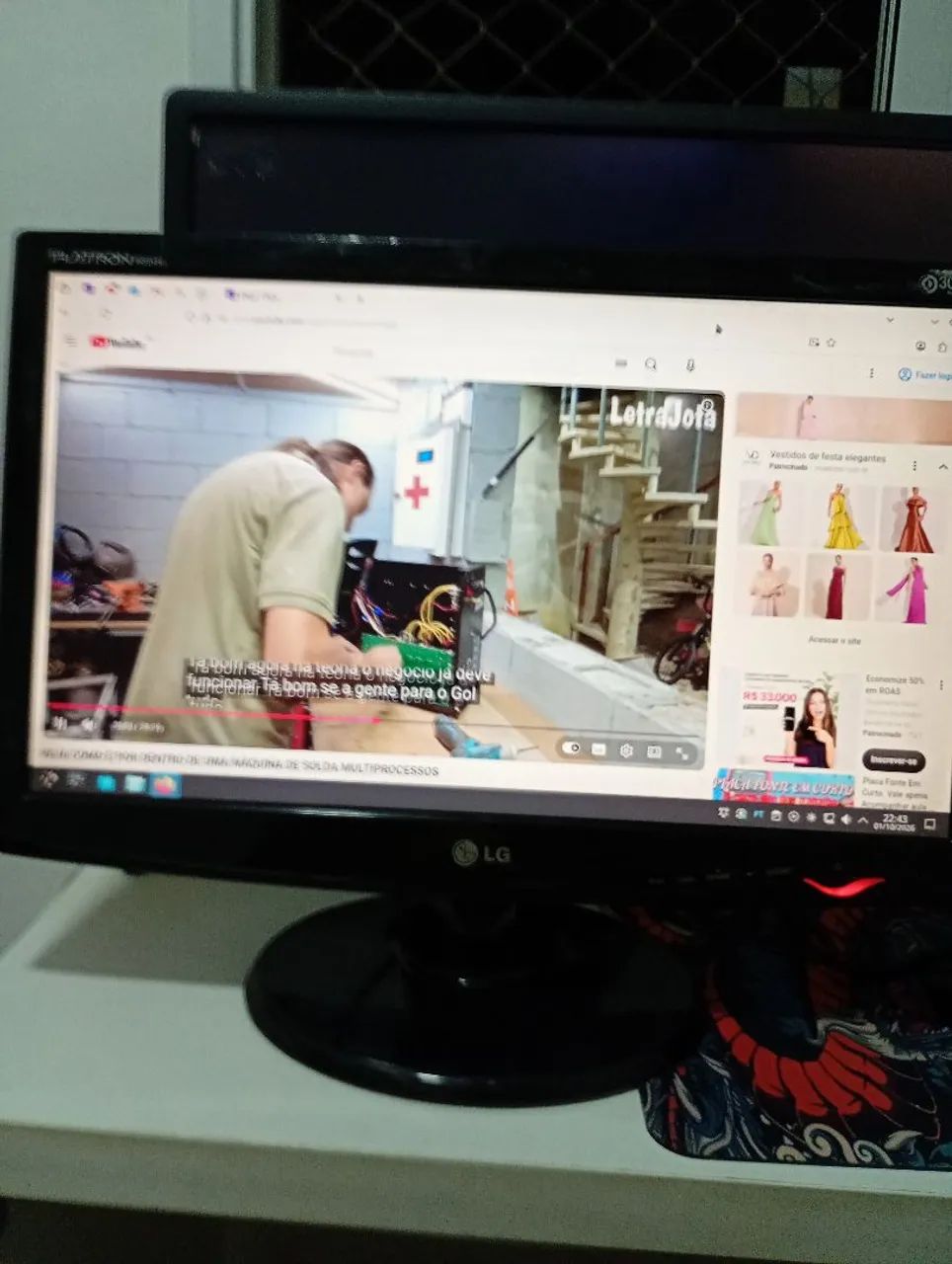Monitor LG 20 pol