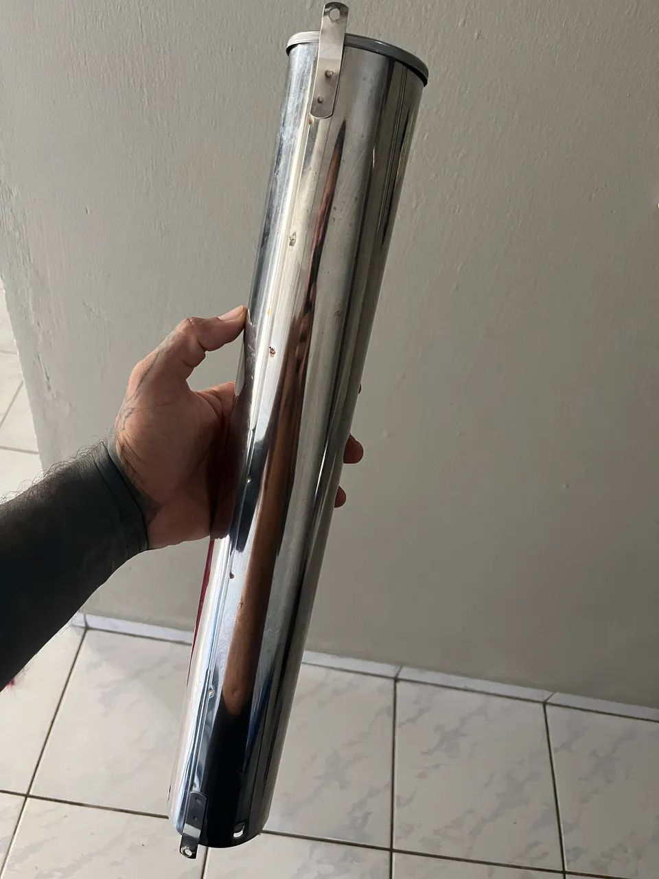 Porta copos descartáveis em inox  - Foto 3