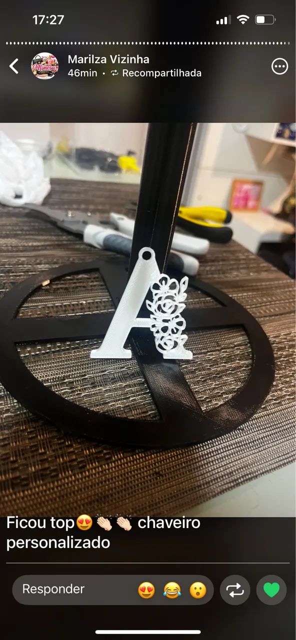 Chaveiros em 3D - Foto 5