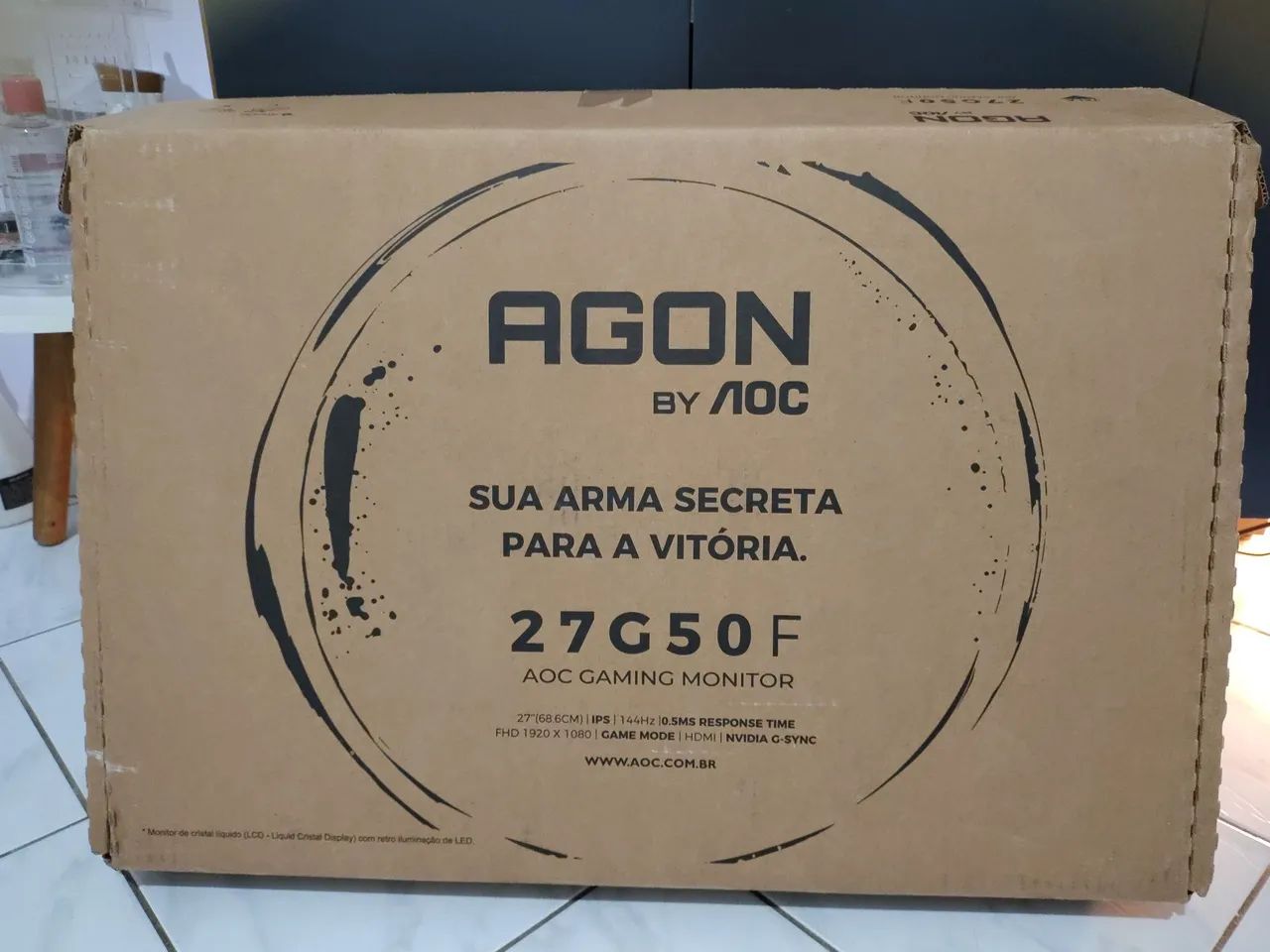Monitor gamer Aoc 27 polegadas (novo)  - Foto 2