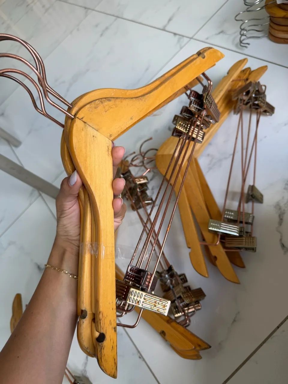 18 Cabides com Presilha Rosê - Foto 2
