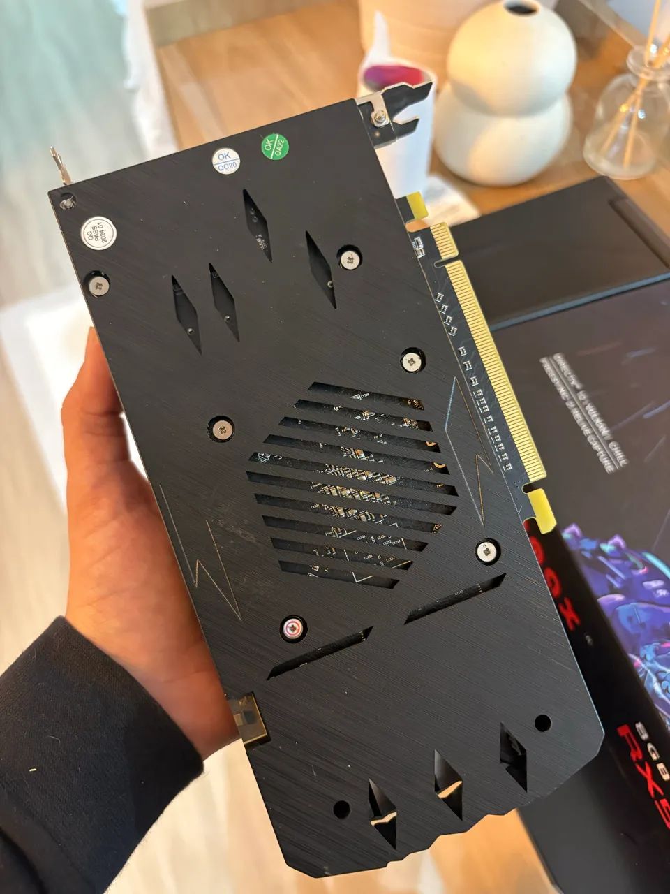 Placa de video Rx580 2048sp Pcwinmax Envio Olx - Foto 2
