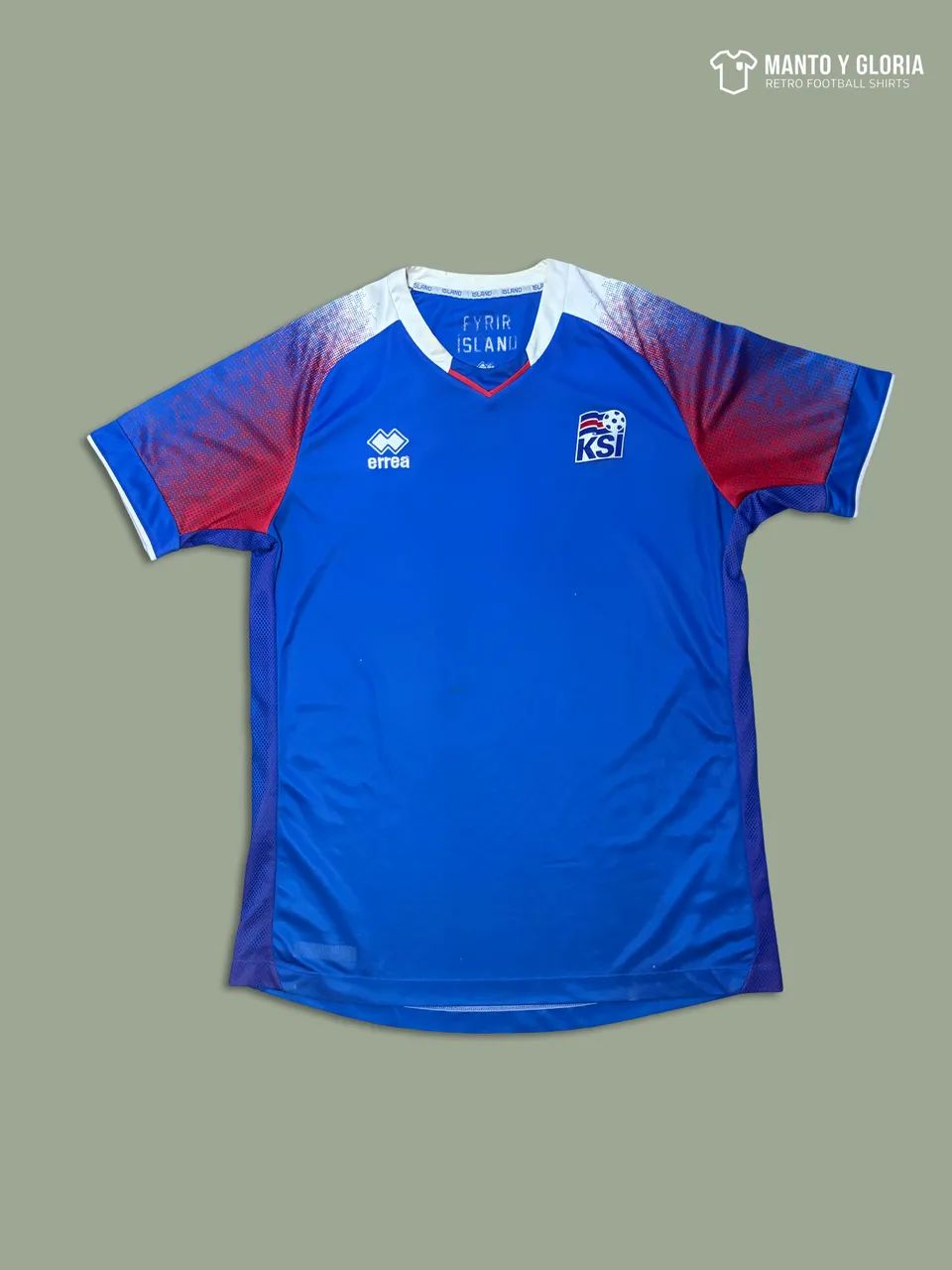 camisa islandia 2018 home 