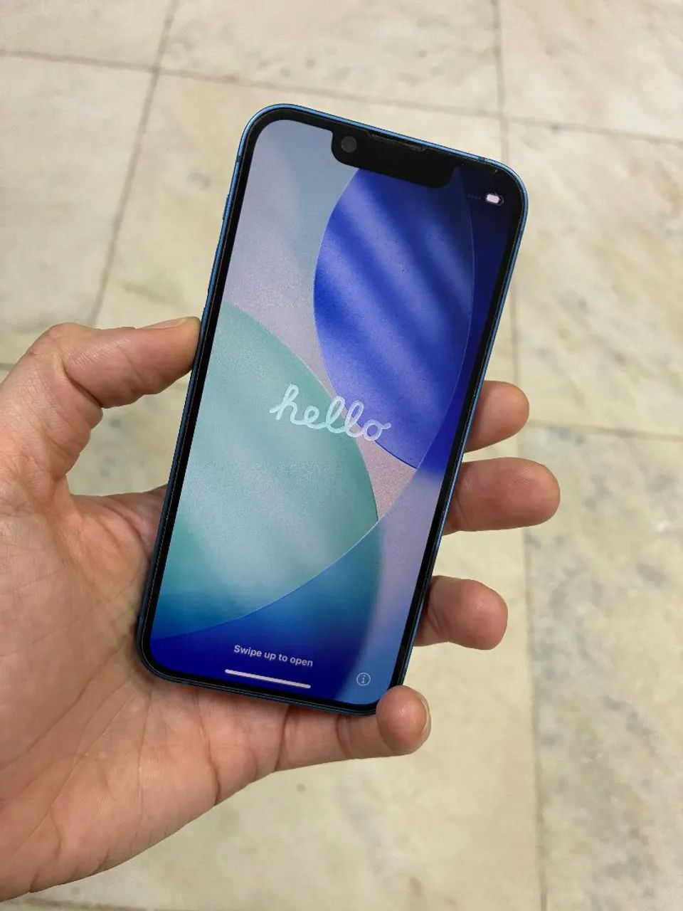 iPhone 13 mini 256gb Azul - Saúde da bateria 73% - Celulares e