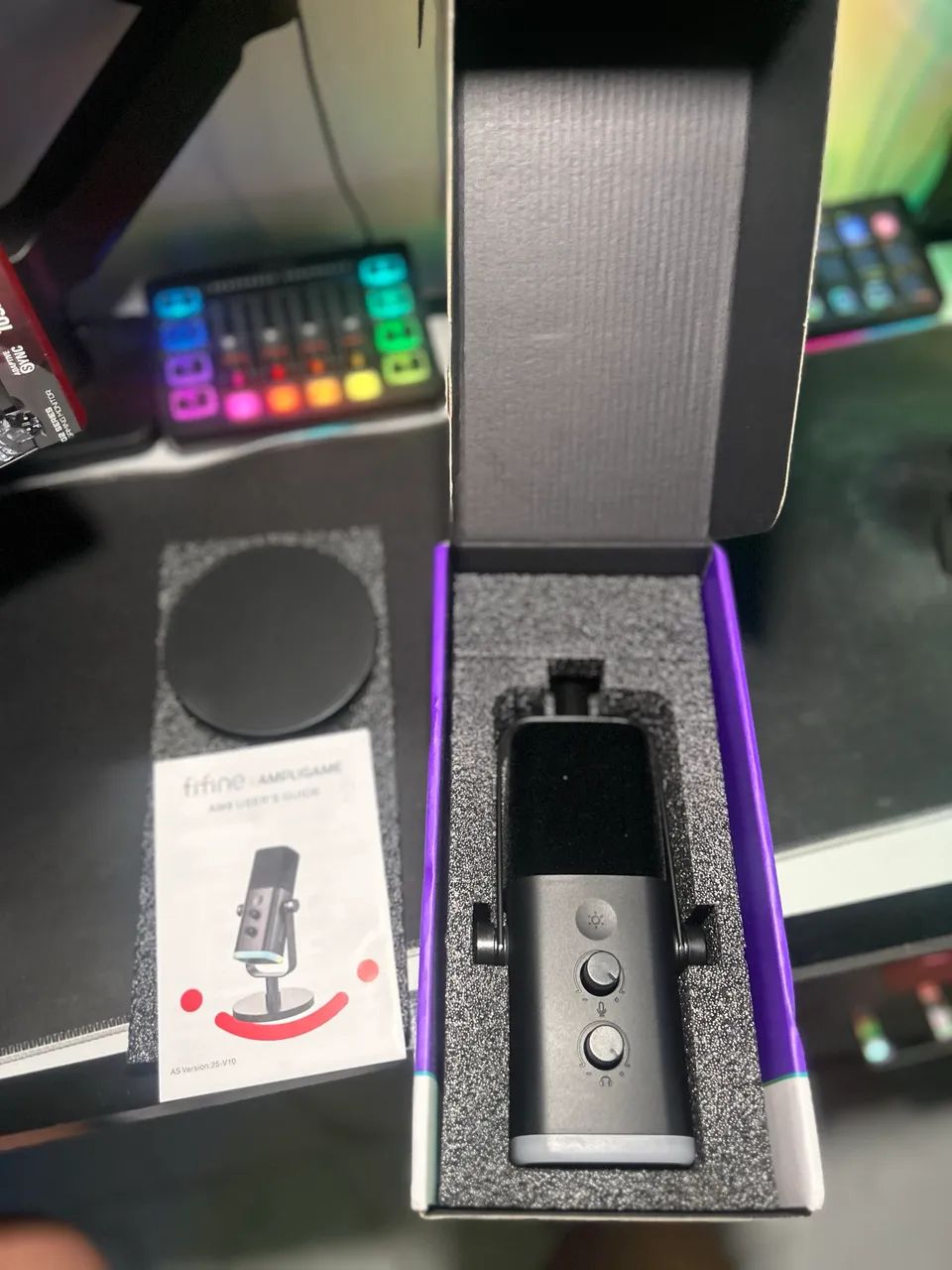 FIFINE AM8 MICROFONE DINÂMICO - AMPLIGAME