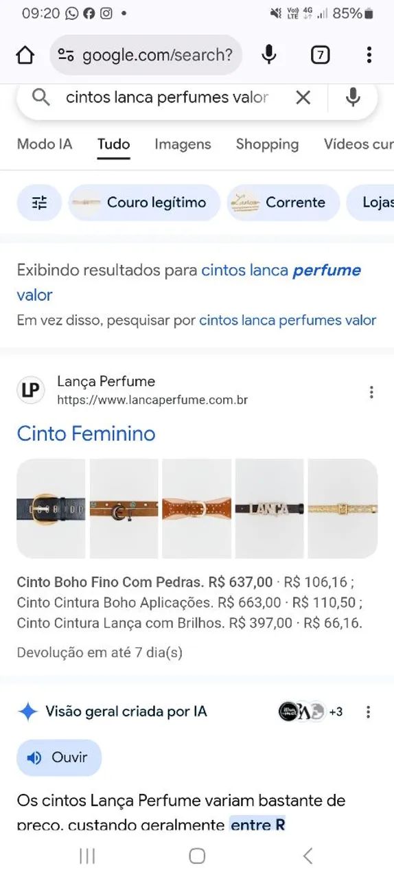 Cinto LP baixou - Foto 5