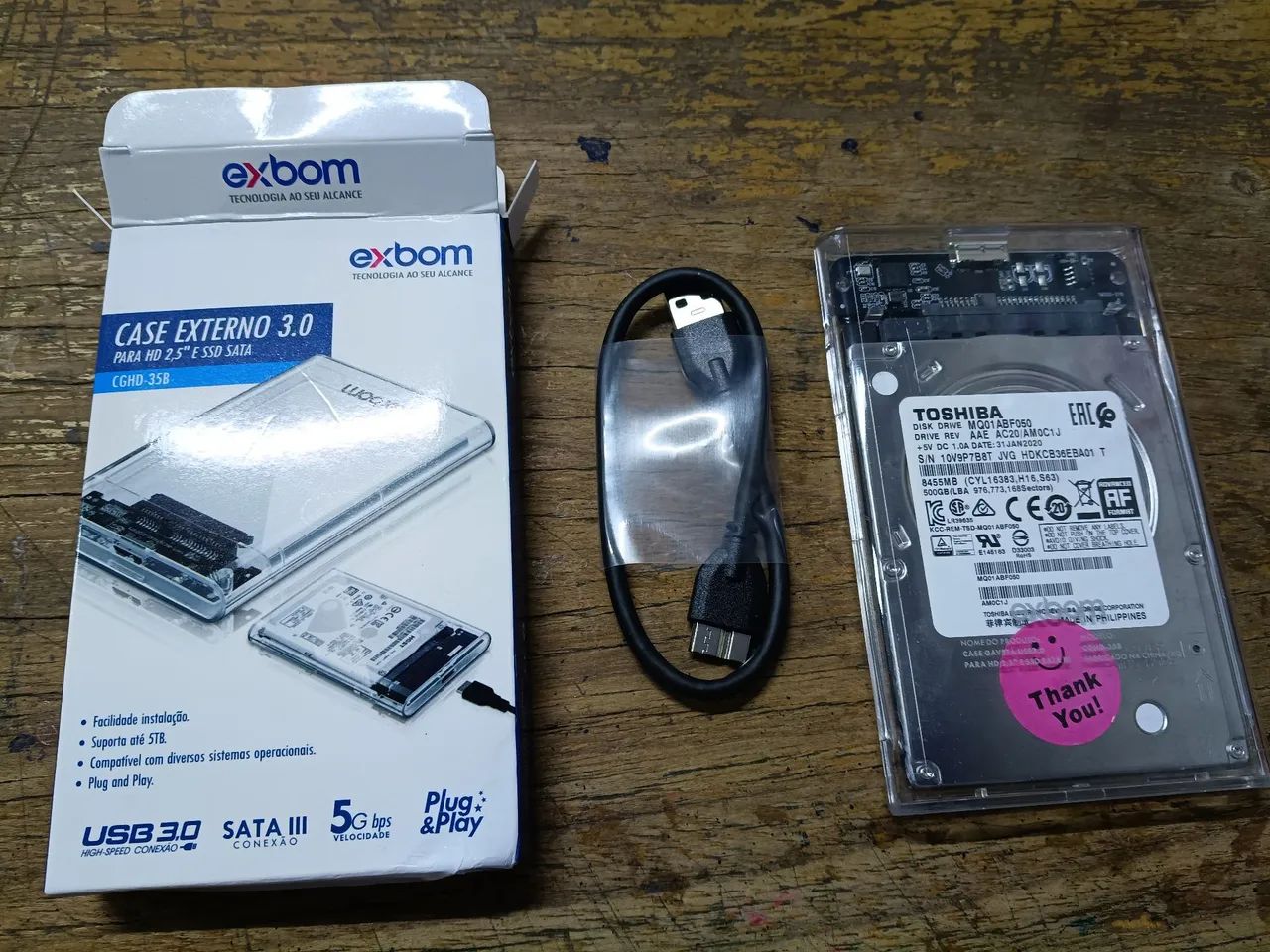 HD externo de 500Gb - Foto 2