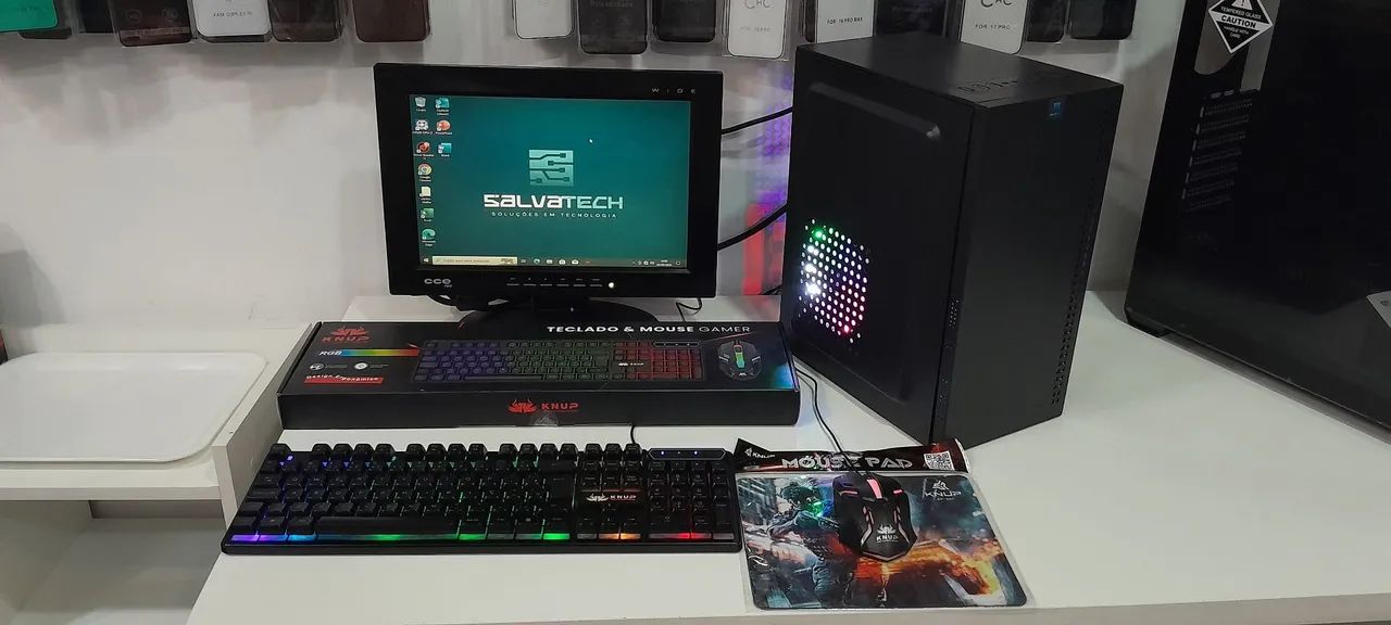 LINDO COMPUTADOR COMPLETO PARA JOGOS E ESTUDOS  - Foto 5