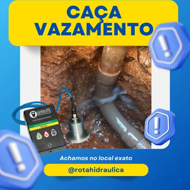 Caça Vazamentos e Desentupimento