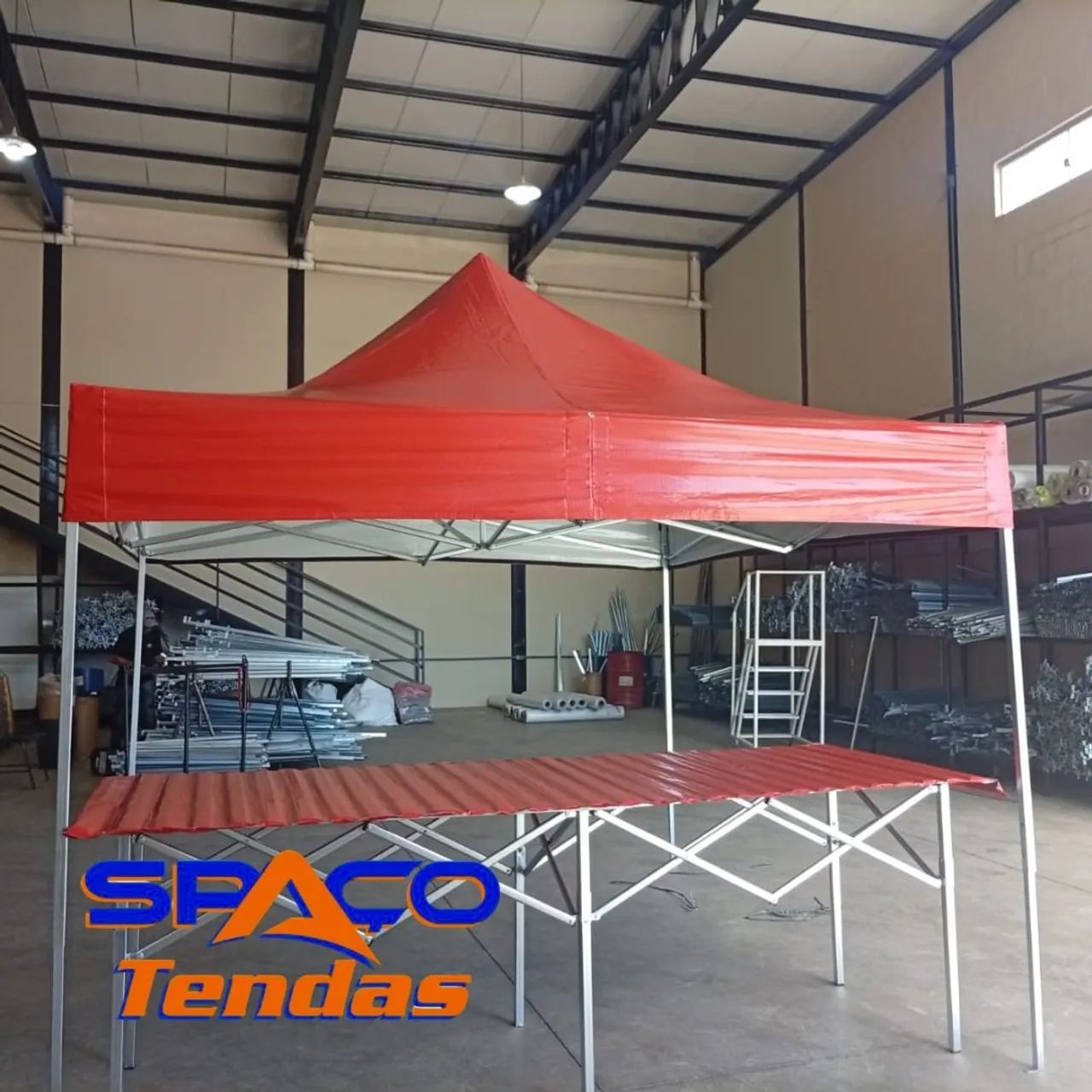 Tenda Sanfonada 3x3 R$ 1.650,00 / Tenda Sanfonada 2x2 R$ 1.350,00 - SPAÇOTENDAS  - Foto 2