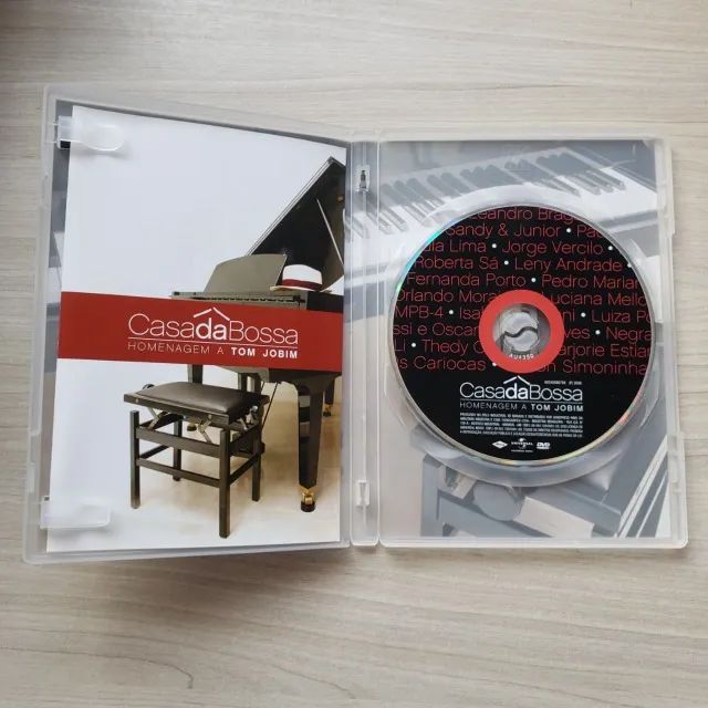 DVD Casa da Bossa Homenagem a Tom Jobim - Foto 3
