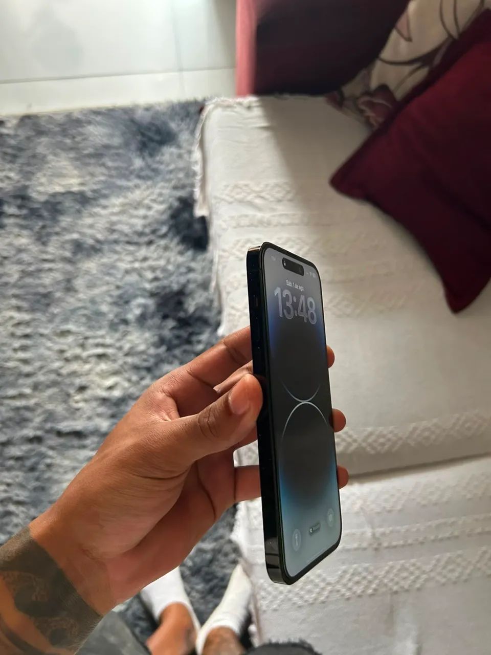 iPhone 14 Pro Max cinza espacial 