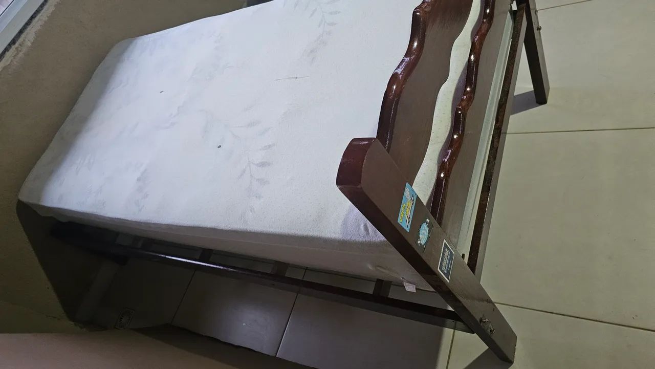 Cama de solteiro com colchão  - Foto 3
