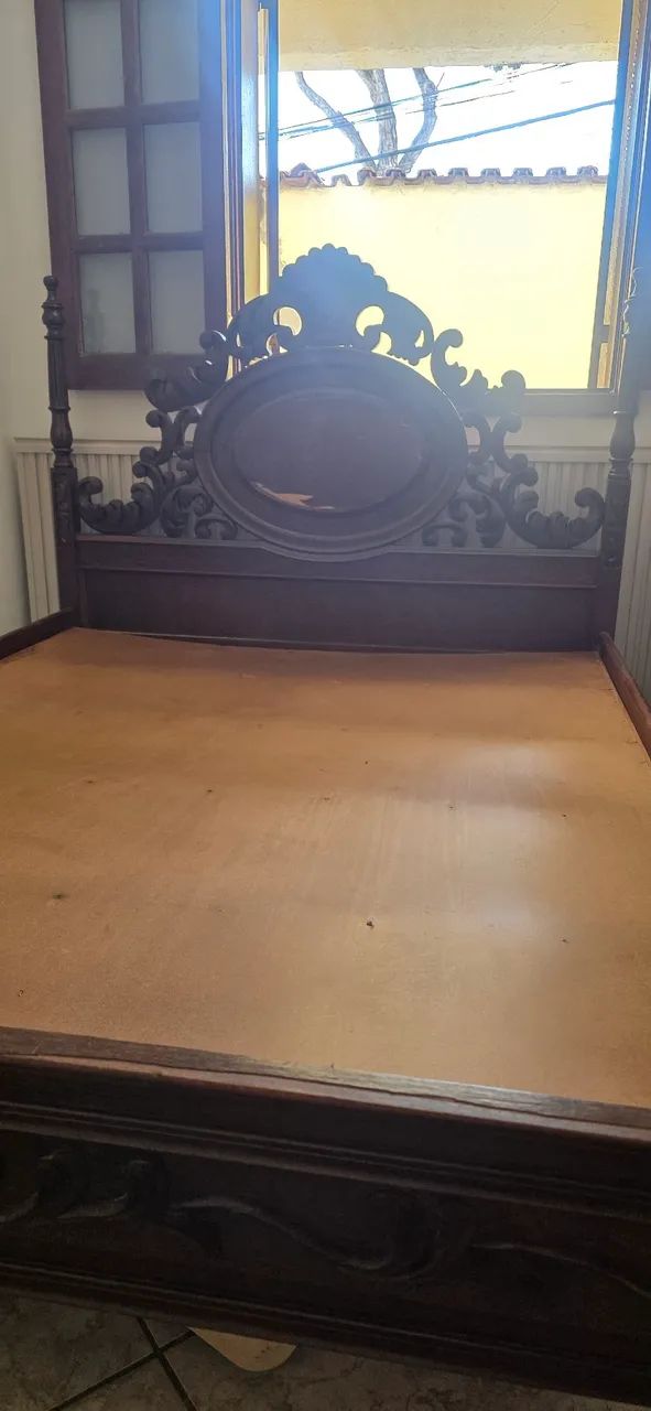 Cama de casal madeira maciça  - Foto 2