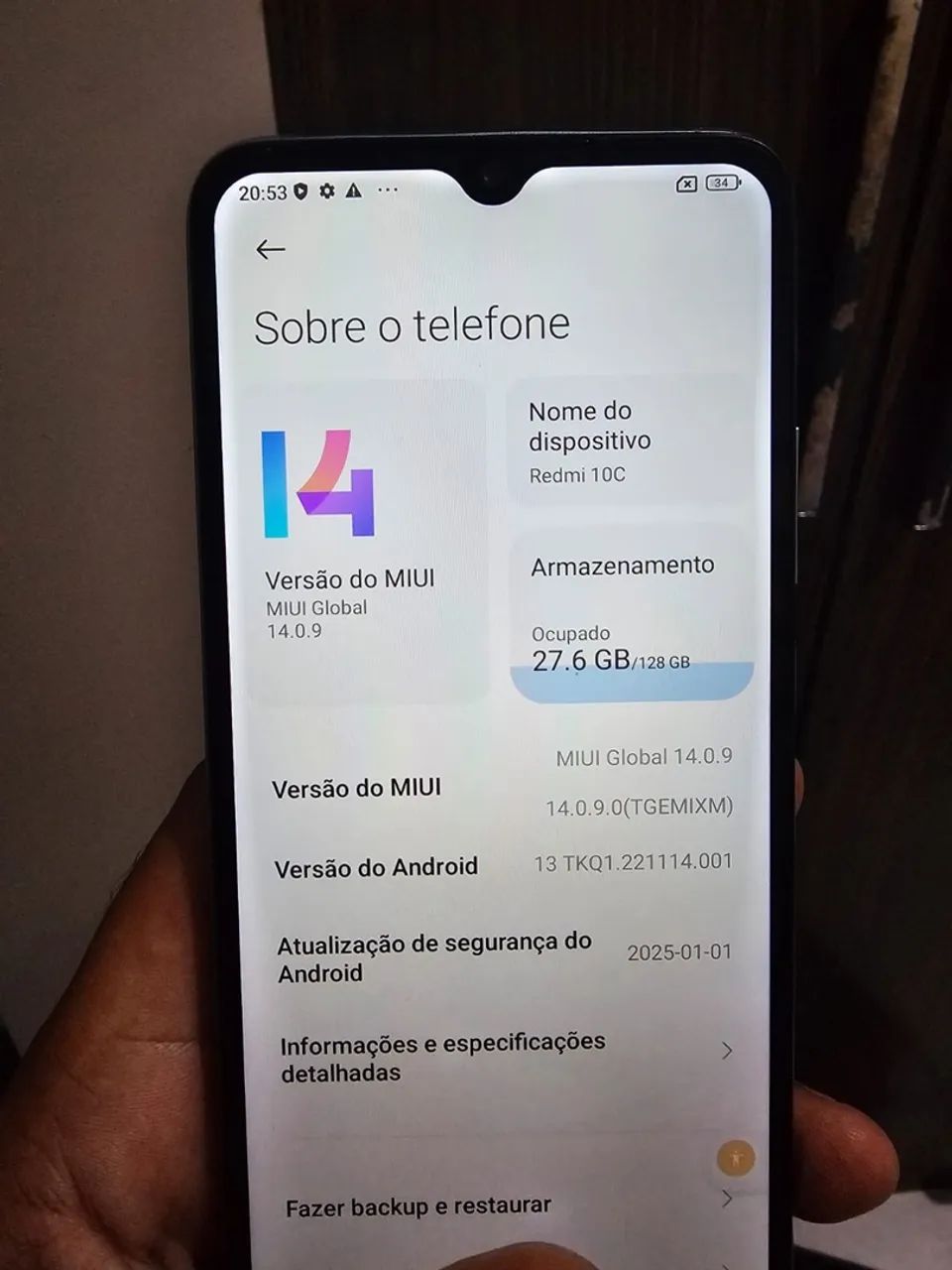 Redmi 10C 128 GB - em perfeito estado. Faço entrega - Foto 3