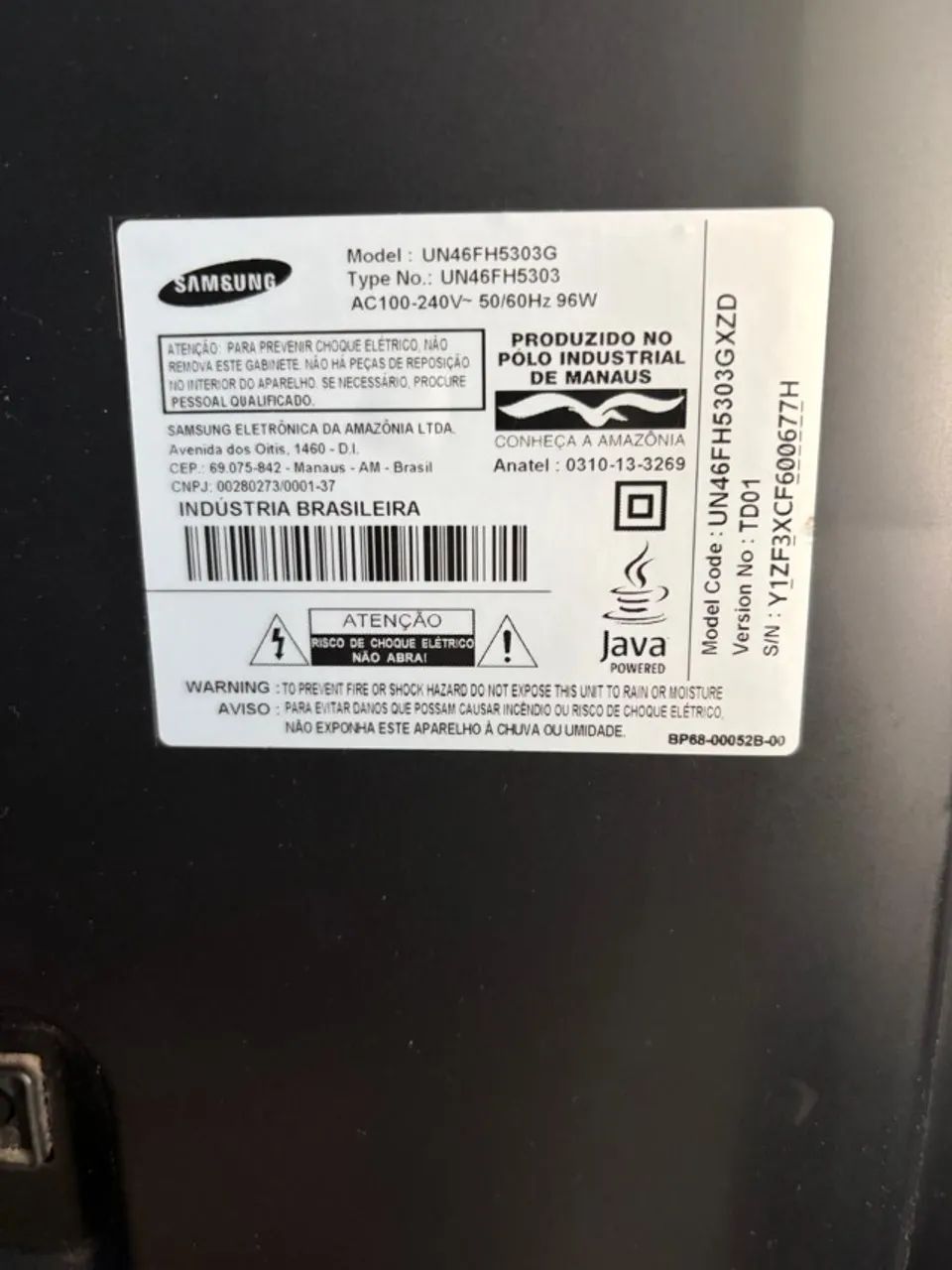 TV Samsung 46 Smart - Foto 2