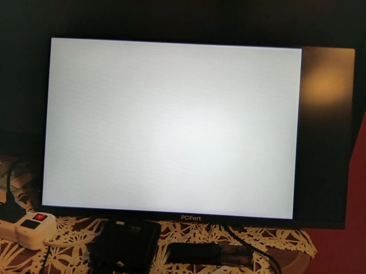 Monitor game 27" apresentou defeito na tela  - Foto 3