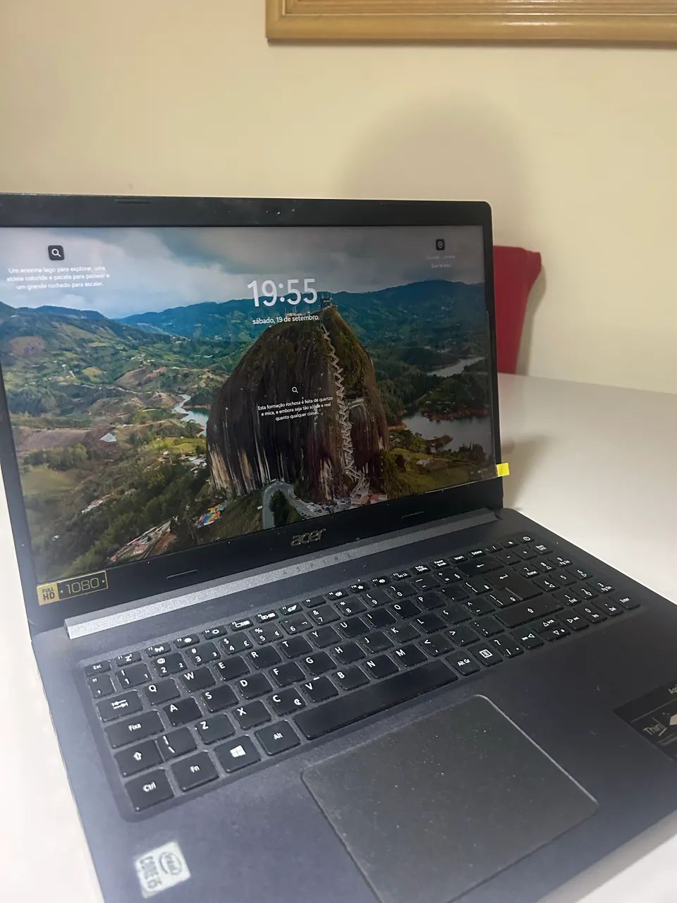 Notebook aspire c/SSD e 8GB RAM no plástico! - Foto 4